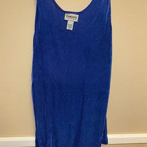 Women’s Chico’s Top Color: Blue Size: 0